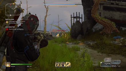 Outriders - Endless Dark Boglands Enemies