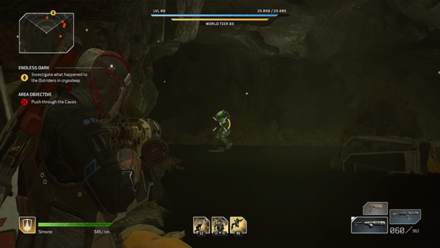Outriders - Endless Dark Cave Enemies