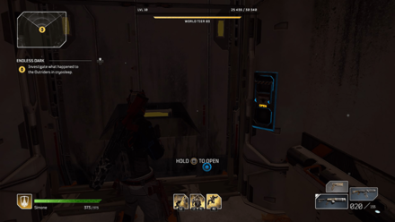 Outriders - Endless Dark Cryolab Entrance