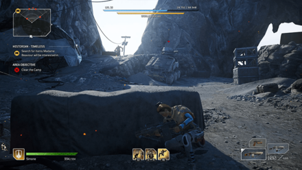 Outriders - Historian - Timeless Clear the Camp