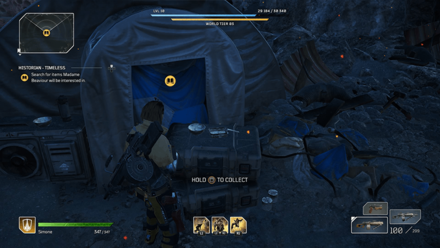 Outriders - Historian - Timeless Pick Up the Artifact