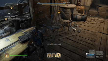 Outriders - Historian - Vision Pick up Artifact