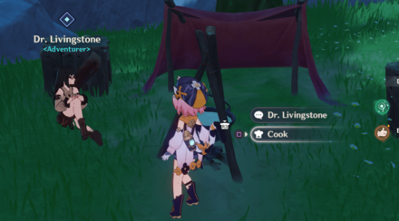 Genshin - Mountainous Summons World Quest Dr. Livingstone