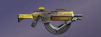 Outriders - Corr-19 LMG "Sunscorched"