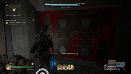 Outriders - A Heart of Gold Wreckage Zone Red Door