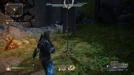 Outriders - Return Fire Plant the flag