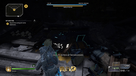 Outriders - Return Fire Pickup the Explosives