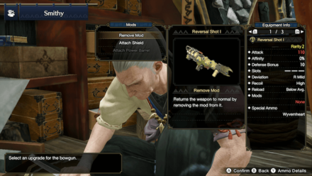 MH Rise - Heavy Bowgun Mods from the Smithy
