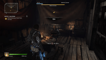 Outriders - Wanted - Hailstorm Claim Bounty from Ujio