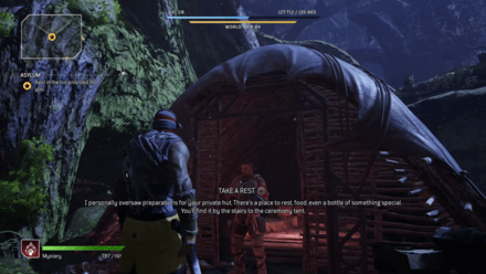 Outriders - Rest in the Hut