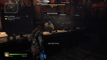 Outriders - Hunter - Coldclaw Claim the bounty from Noah