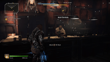 Outriders - Hunter - Bigjaw Claim the bounty from Noah