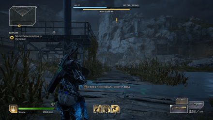 Outriders - Historian - Roots Quest Entrance