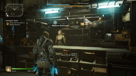 Outriders - Historian - Roots Return to Madame Beauvior