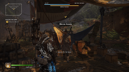 Outriders - Rigging The Game Return to Mercer