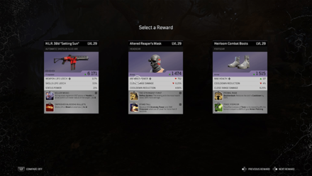 Outriders - Predator to Prey Quest Rewards