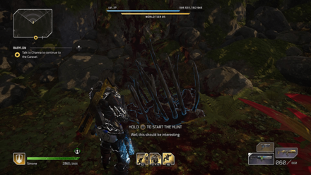 Outriders - Hunter - Splitooth Bones Location