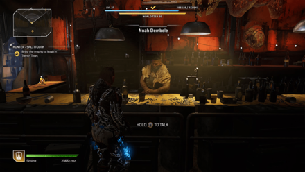 Outriders - Hunter - Splitooth Bring the Trophy to Noah