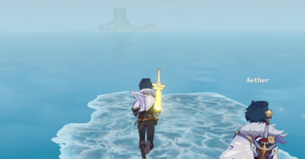 Genshin - Reach Heart Island with Ice Bridge