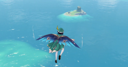 Genshin - Air Current to Heart Island