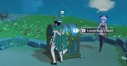 Genshin - Heart Island Luxurious Chest Appears