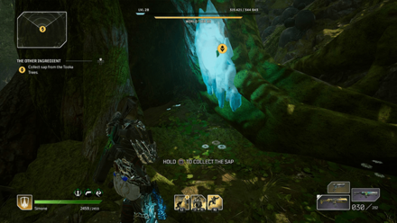 Outriders - The Other Ingredient Collect the Sap Grove Clearing