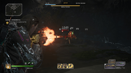 Outriders - Hunter - Spinewretch Eliminate the enemies