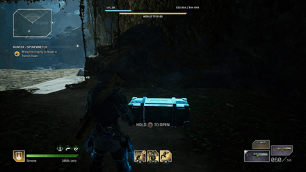 Outriders - Hunter - Spinewretch Chest Location1