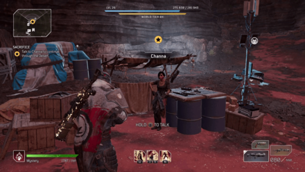 Outriders - Talk to Channa 2