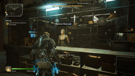 Outriders - Historian - Memories Return to Madame Beauvior