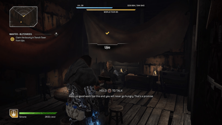 Outriders - Wanted - Blitzkrieg  Claim the Bounty from Ujio