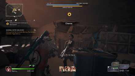 Outriders - Talk to Channa 3