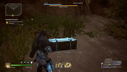 Outriders - Unknown Presence Chest Location1
