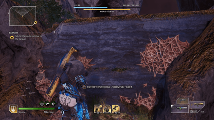 Outriders - Historian - Survival Entrance to Quest Area