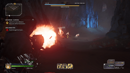 Outriders - Historian - Survival Push through the Caves