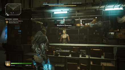 Outriders - Historian - Survival Return to Madame Beauvoir