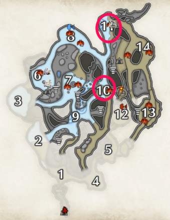 Monster Hunter Rise - Wroggi Locations Lava Caverns.png