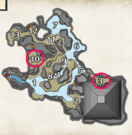 MH Rise - Bullfango Location Flooded Forest