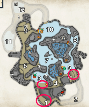 Monster Hunter Rise - Popo Location Frost Islands.png