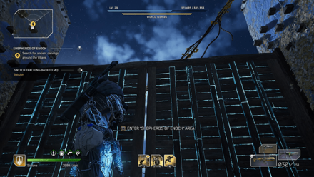 Outriders - Shepherds of Enoch Glowing Blue Door Catacombs