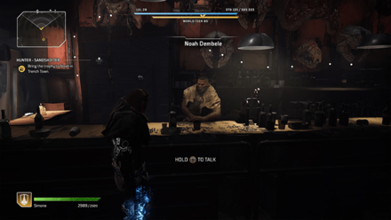 Outriders - Hunter - Sandshifter Bring the Trophy to Noah