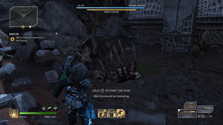 Outriders - Hunter - Typhon Bones Location