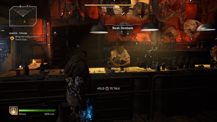 Outriders - Hunter - Typhon Bring the Trophy to Noah