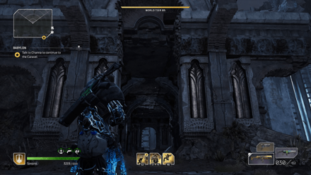 Outriders - Historian - Connection Entrance to the Ruins