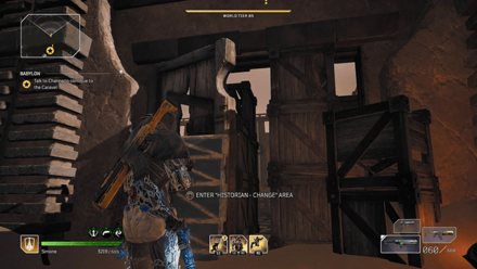 Outriders - Historian - Change Quest Location