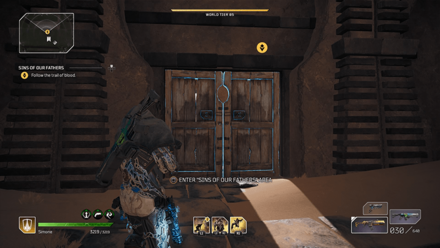 Outriders - Sins of Our Fathers Glowing Blue Door