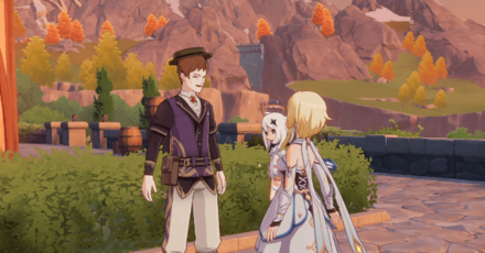 Genshin - Talk to Connor in Dawn Winery