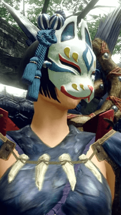 Fox Mask Layered Armor F