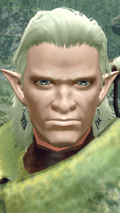 MH Rise - Wyverian Earrings layered armor piece (male)