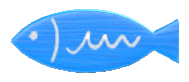 The Light Blue version of Fish Doorplate